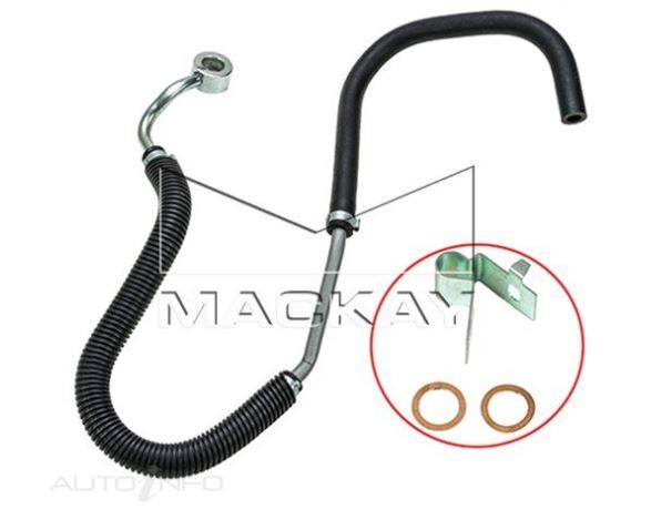 Power Steering Hose Return For Holden Commodore VE V6 V8 - (including LPG)