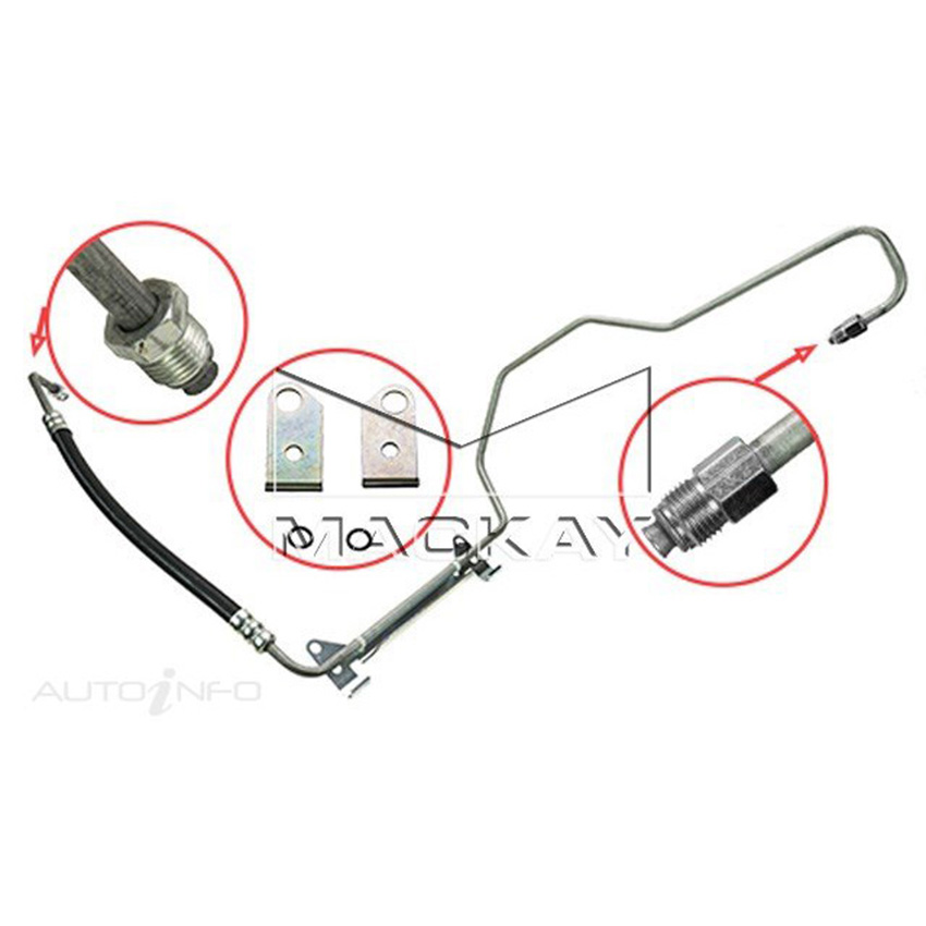 Mackay Power Steering Hose For Adventra Cross 8 VZ (V8) PSH1043 