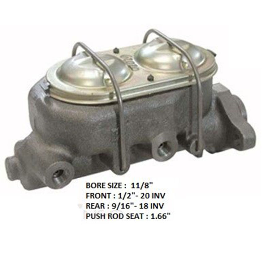 Brake Master Cylinder For CHEVROLET CAMARO . 2D Conv RWD 1968 - 1969 210A0035-0