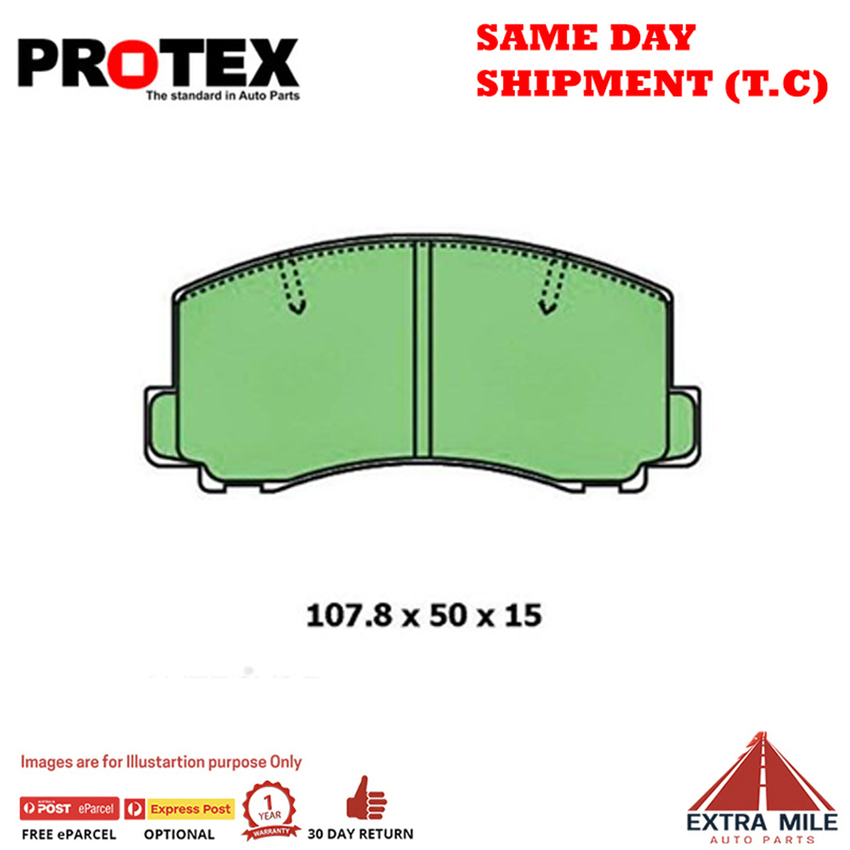 Ceramic Brake Pad Set Frnt For Mitsubishi Colt 1.4, 1.6 RD,RE Ptrl 1986-1990