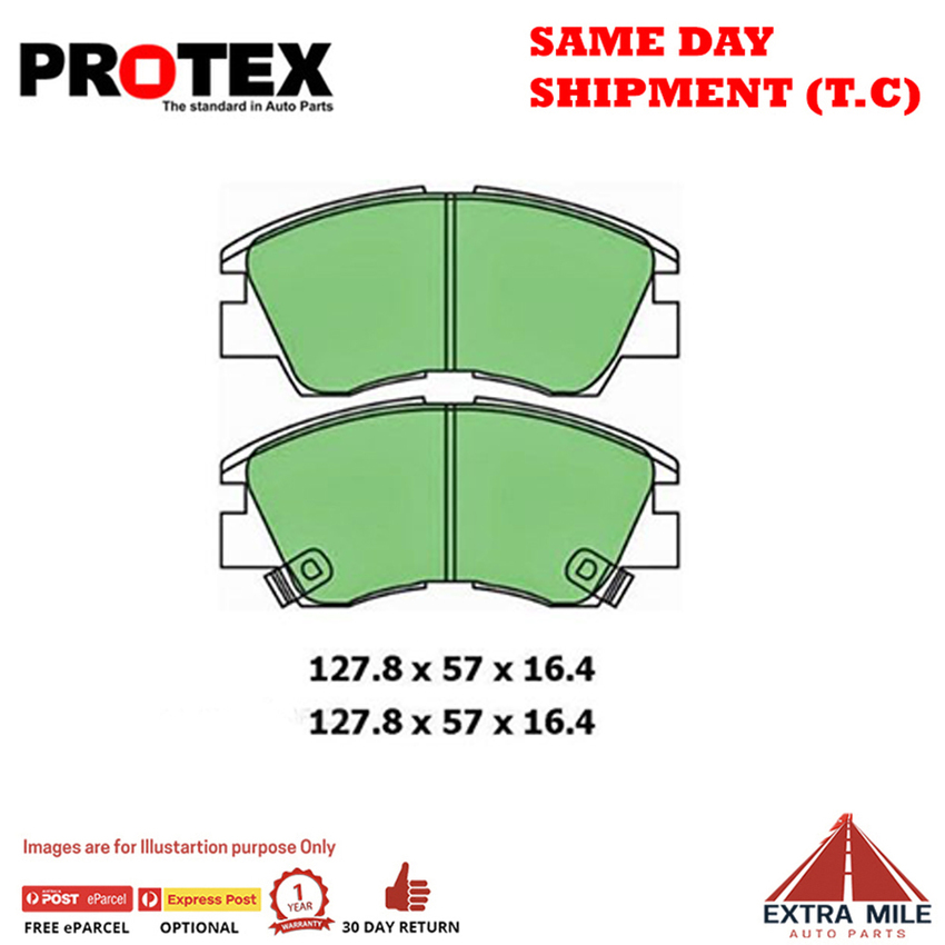Ultra Ceramic Brake Pad Set Front For Mitsubishi Starwagon SE SF 2.4L 4G64