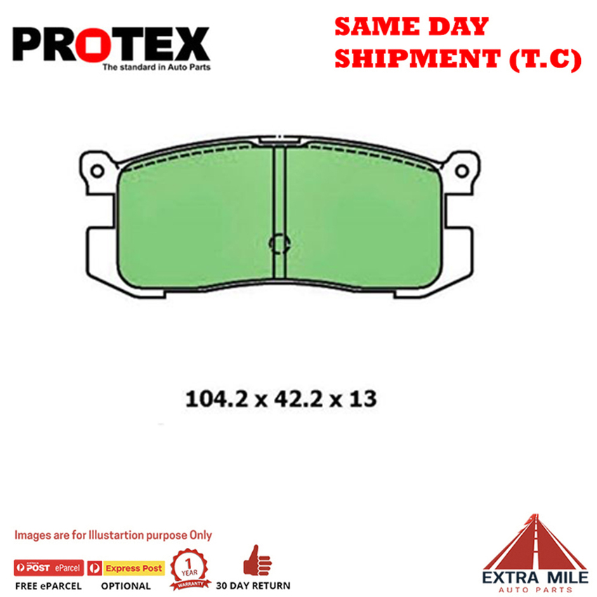 Ultra Ceramic Brake Pad Set Front For Eunos 300 2.0L FEZE I4 16V DOHC