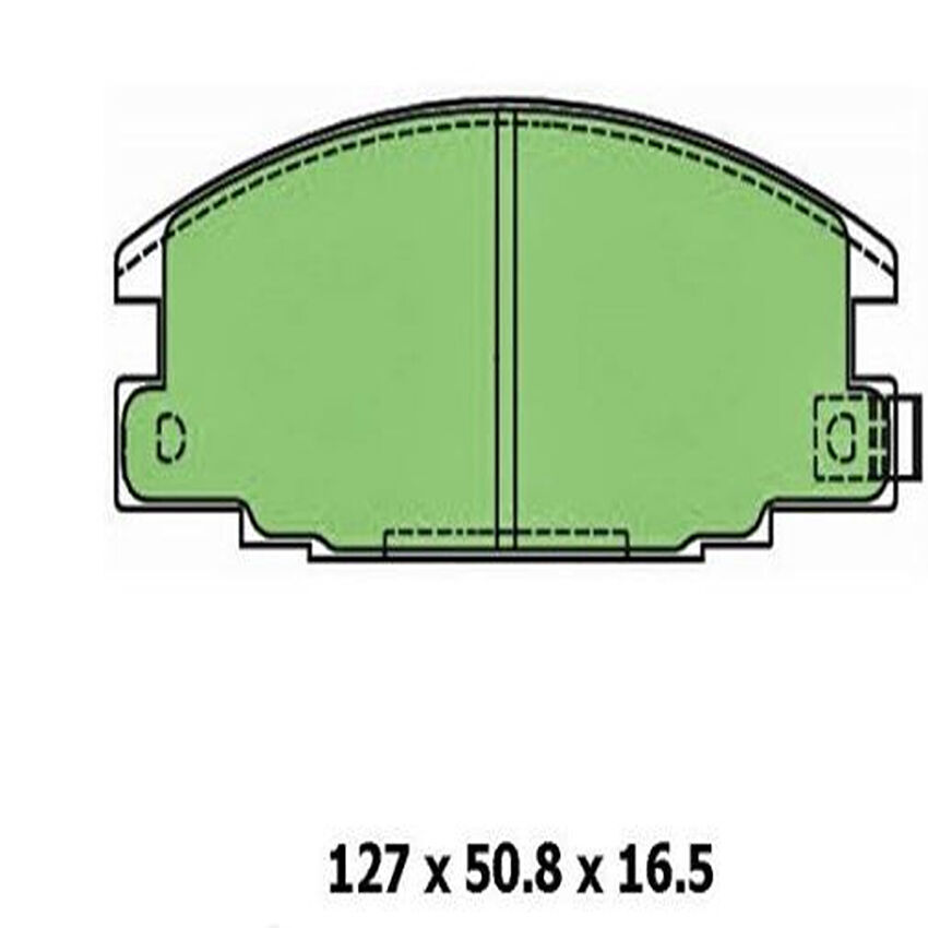 Ultra Ceramic Brake Pad Set Front For Isuzu Faster TFR/TFS 2.2L/2.8L 4JB1T