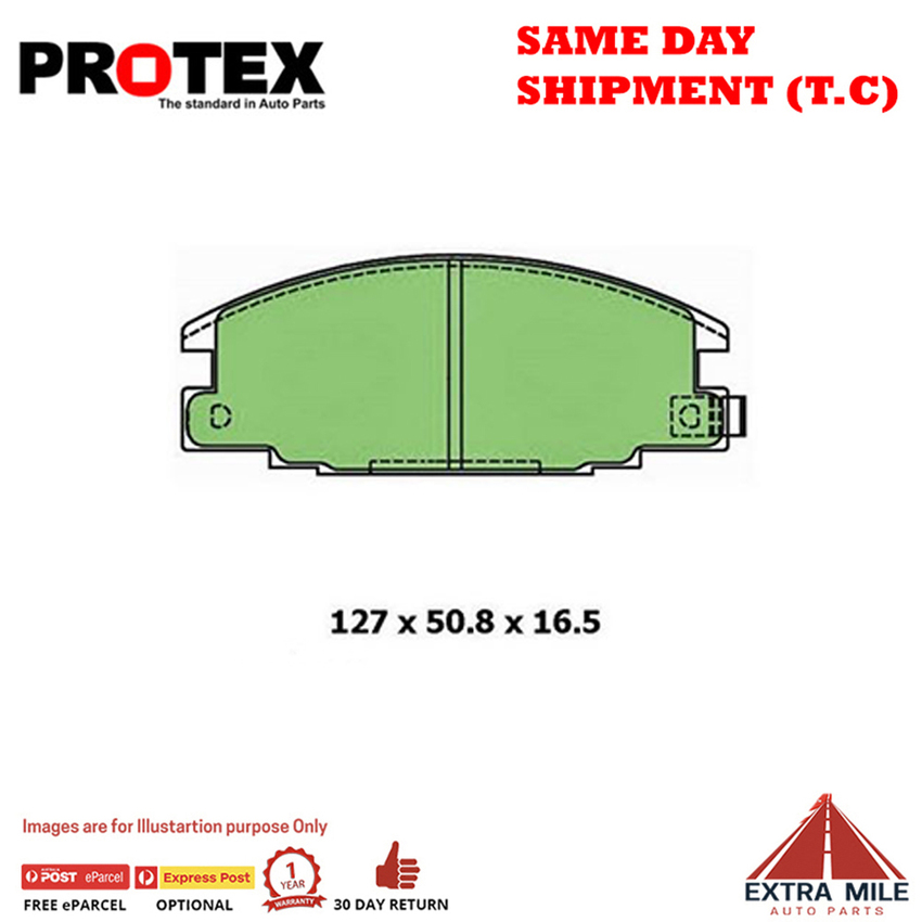 Protex Ultra 4WD Brake Pad Set Front For Isuzu Faster TFR/TFS 2.2L/2.8L 4JB1T