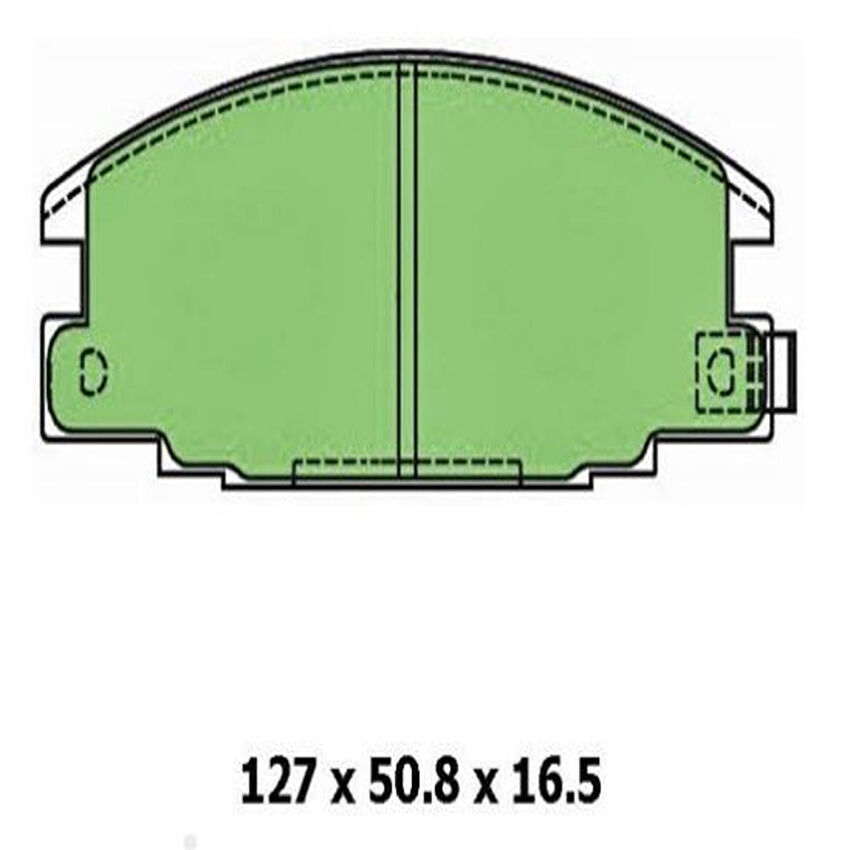 Protex Ultra 4WD Brake Pad Set Front For Holden Rodeo DLX TF 2.3L/2.8L 4JA1