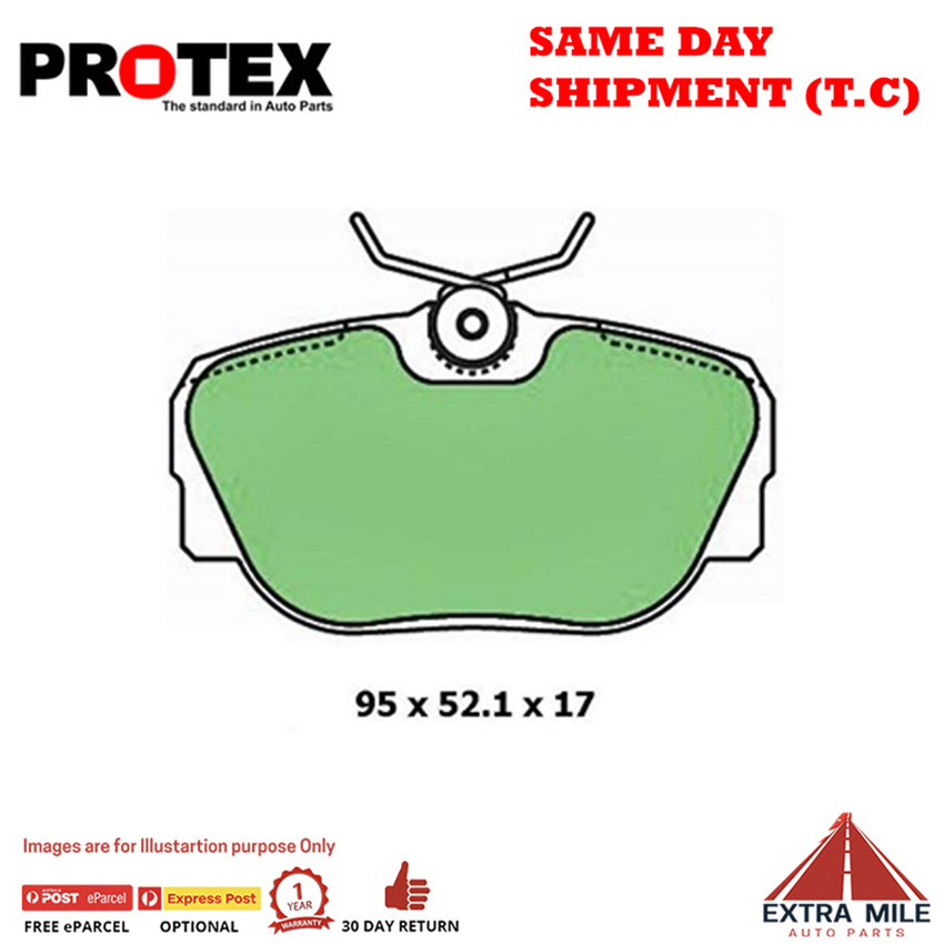 Ultra Ceramic Brake Pad Set Front For Land Rover Range Rover S SE 4.0L V8 OHV