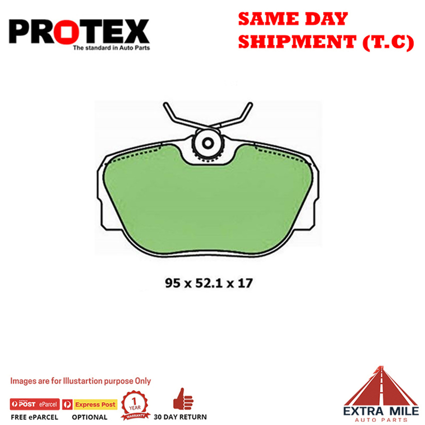 Ultra 4WD Brake Pad Set Front For BMW 316i E30 1.6L M40B16 SOHC