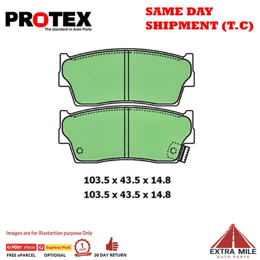 Blue Brake Pad Set Frnt For Suzuki Vitara 1.6 (TA, TA01, TD01) Petrol 88-98