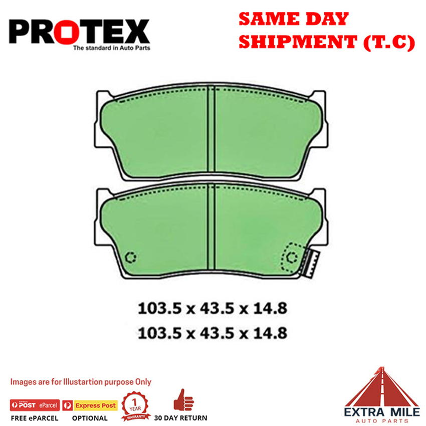 Ceramic Brake Pad Set Frnt For Suzuki Vitara 1.6 (ET,TA) Petrol 88-95