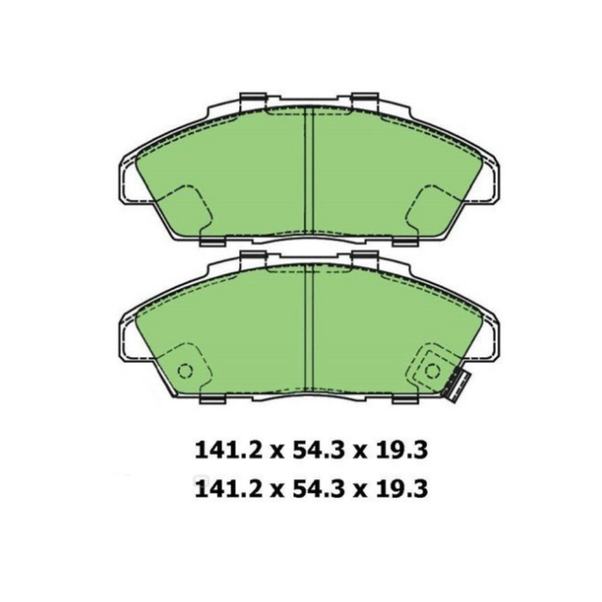 Ceramic Brake Pad Set Frnt For Honda Accord 2.2 EXi CD5 Petrol 93-97