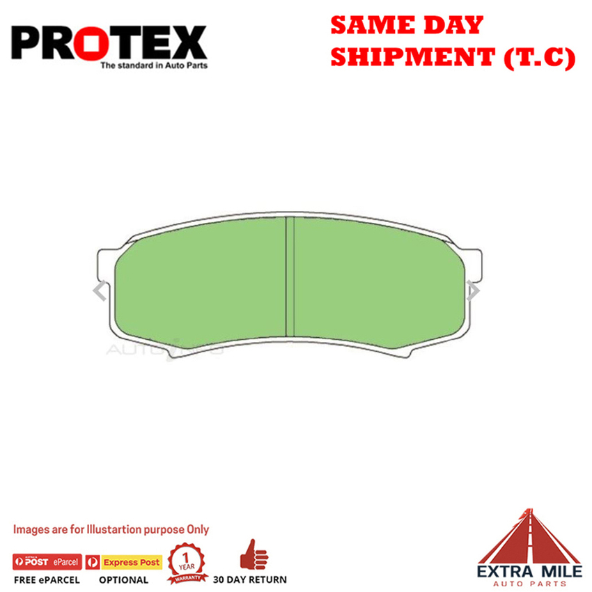 4WD Brake Pad Rear Set For Toyota Fortuner 2.8 D 4x4 (GUN156R) 2015-2019