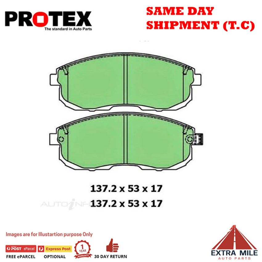 Ceramic Brake Pad Set Front For Nissan Stagea 3.0 M35 Ptl 2001-2003