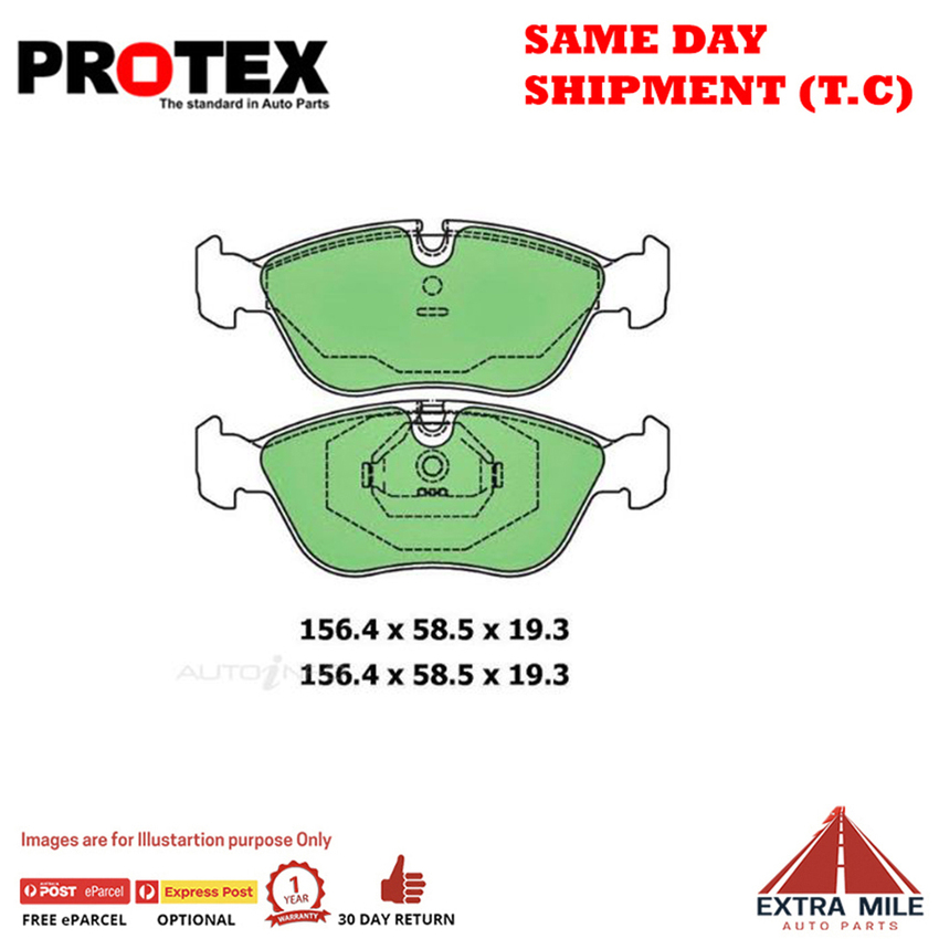 Ceramic Brake Pad Set Frnt For Volvo 850 2.3 T5-R (LS),(LW) Petrol 1995-1996
