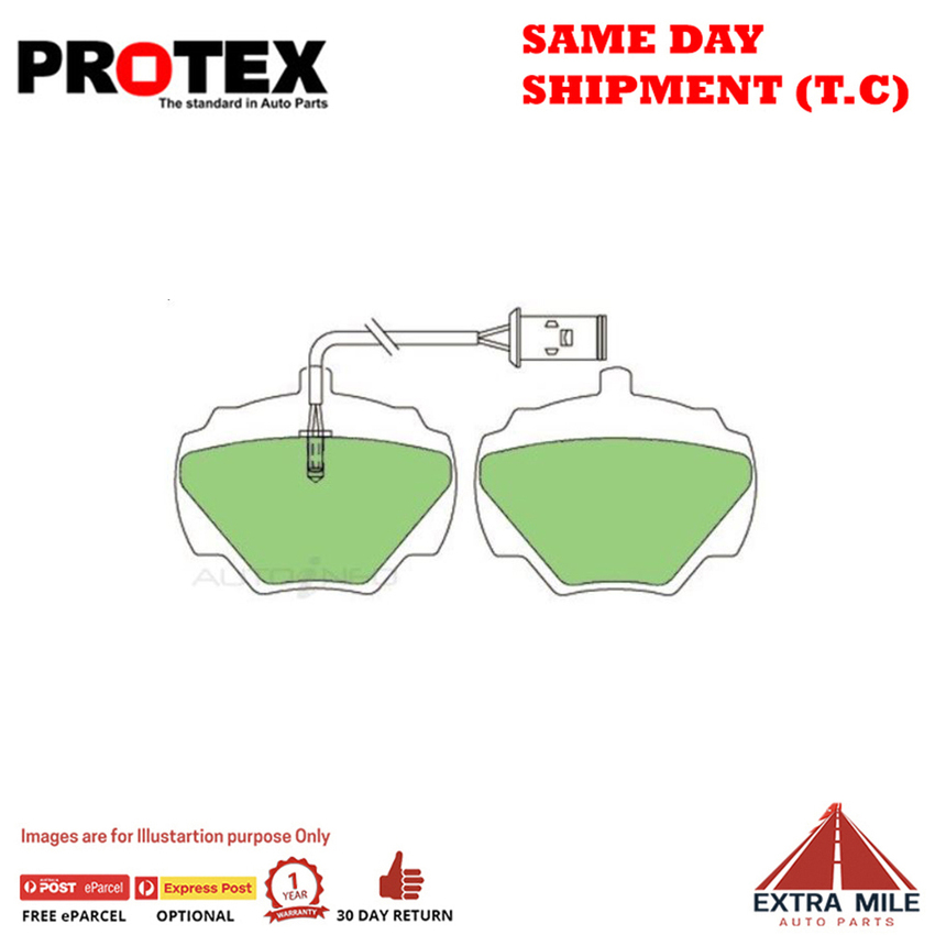 Blue Brake Pad Set Rear For Land Rover Discovery 3.9 V8 1 134kw Petrol 1993-98
