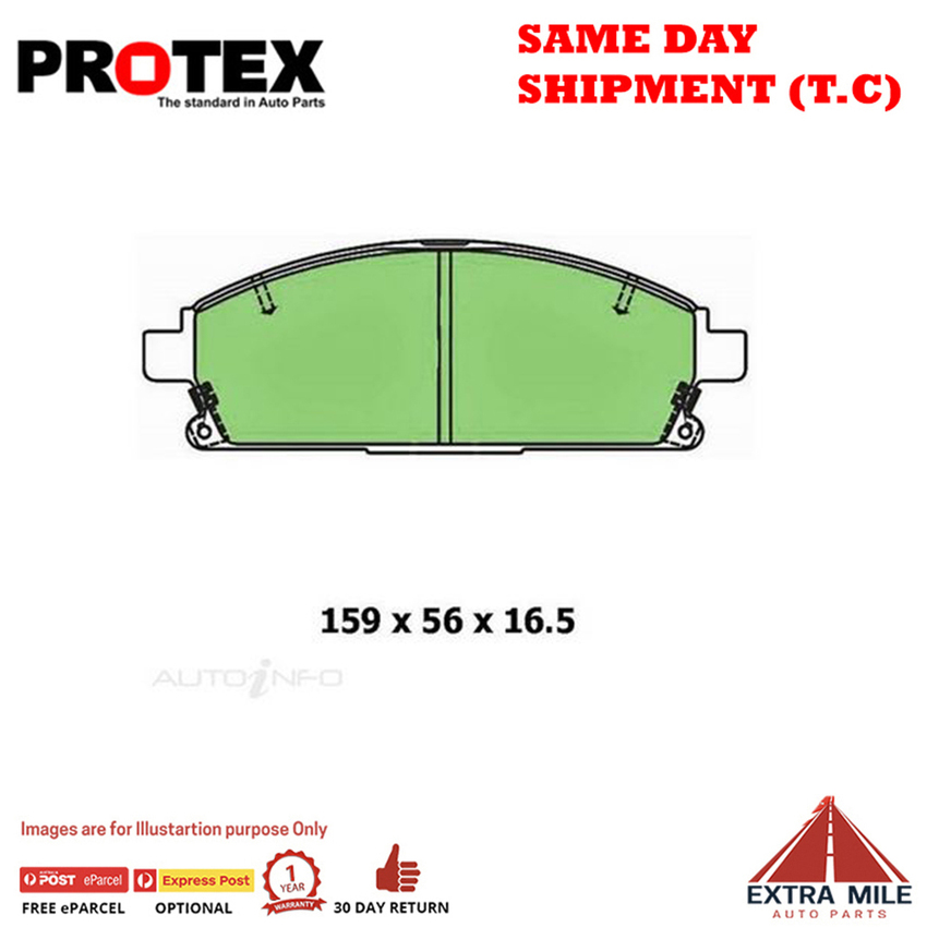 4WD Brake Pad Front Set For Honda MDX 3.5 (YD1) Petrol 2003-2007 DB1333F-1