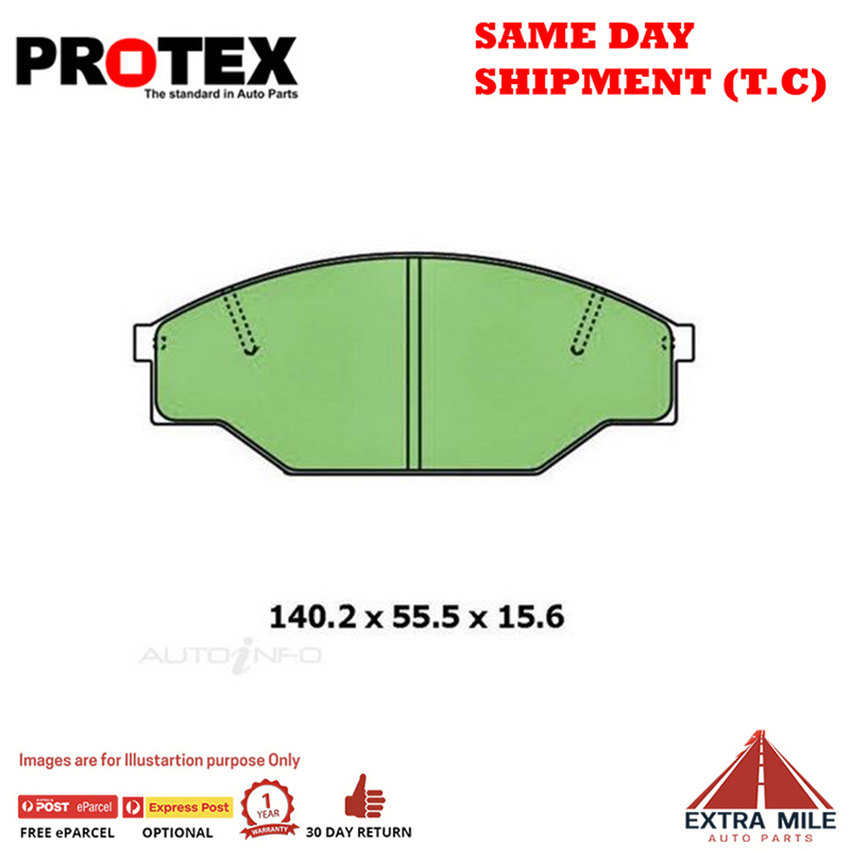 4WD Brake Pad Front Set For Toyota Hiace 1.8 (LH,YH) Petrol 83-89 DB1350F-14