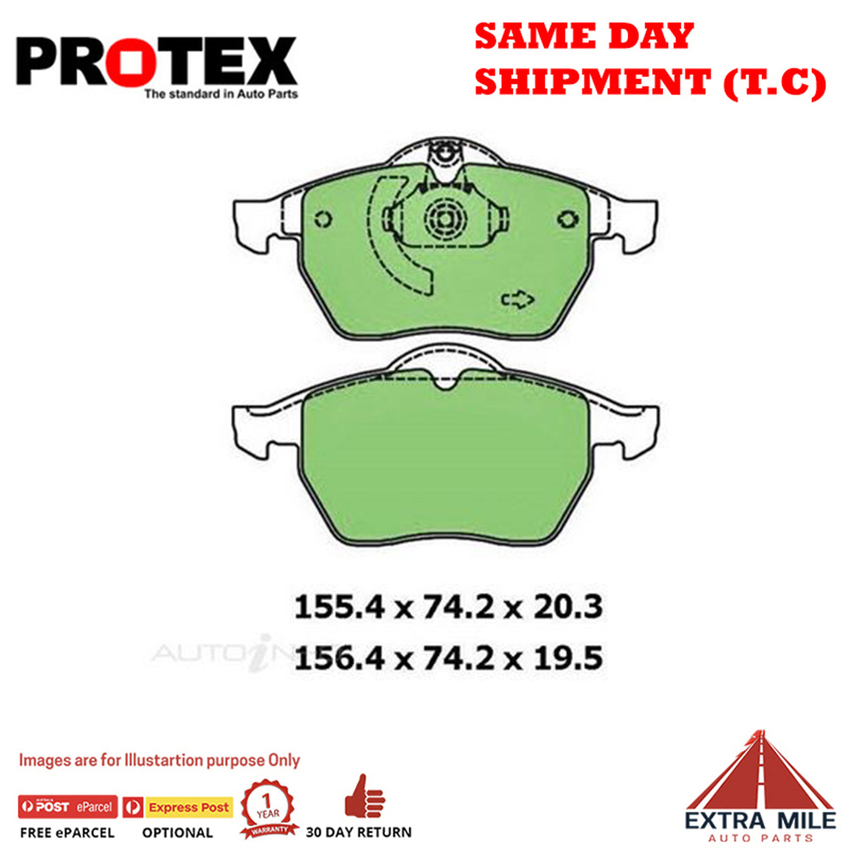 Ceramic Brake Pad Set Frnt For Saab 43711 2.0 Turbo 113kw,136kw Petrol 98-02