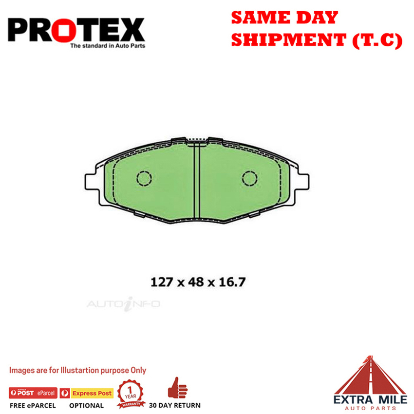 Ceramic Brake Pad Set Front For Daewoo Lanos 1.5 Ptl 97- 2003