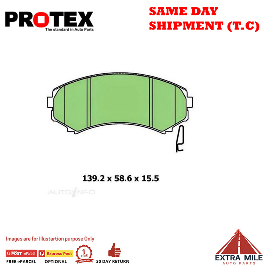 Ceramic Brake Pad Set Frnt For Mitsubishi Pajero 3.8 V6 NS,NT Petrol 09-19