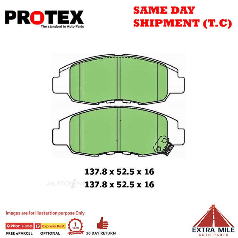 Ultra Ceramic Brake Pads Front For Honda Accord Euro CL 2.4 2003-2008