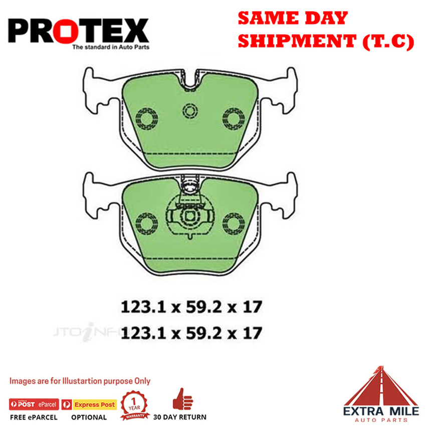 Ceramic Brake Pad Set Rear For BMW X Series X5 4.6is (E53) Petrol 2002-2003