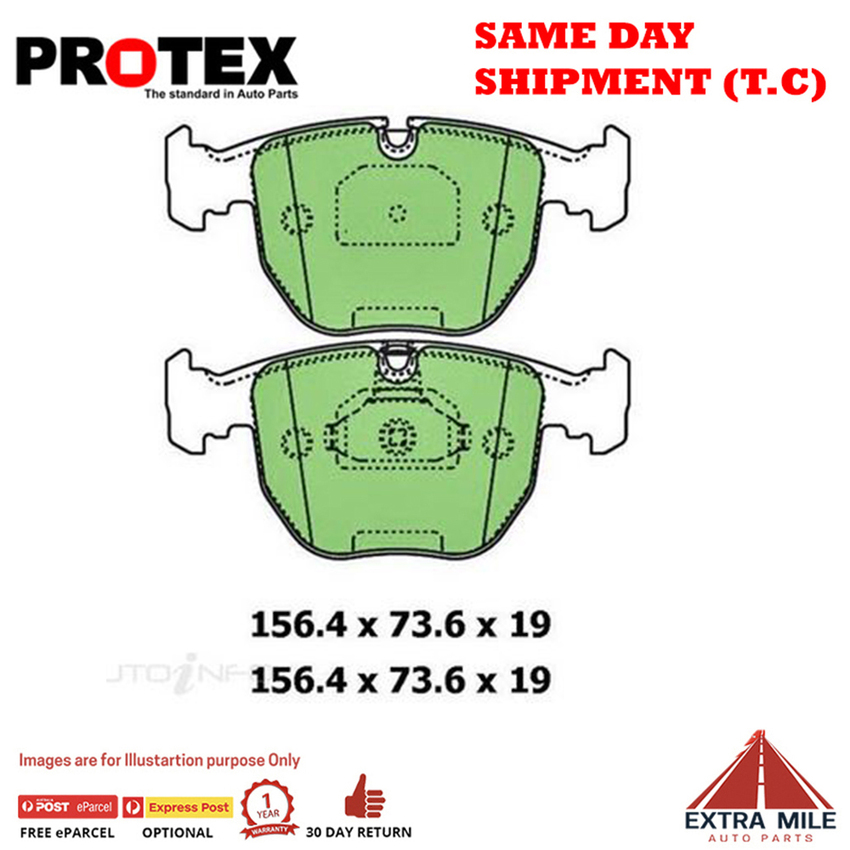Ceramic Brake Pad Set Frnt For BMW X Series X5 3.0i E53 168kw Petrol 00-06