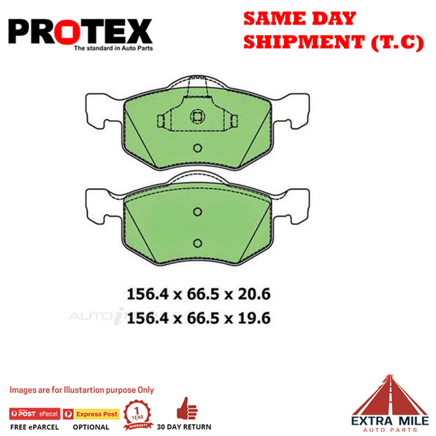 Ceramic Brake Pad Set Front For Ford Escape 3.0 AWD Petrol 2001-2008