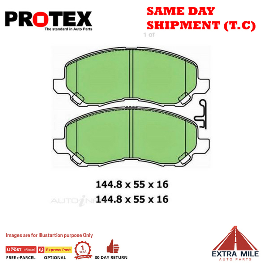 4WD Brake Pad Front Set For Mitsubishi Lancer 2.0 CJ Petrol 2009-2019