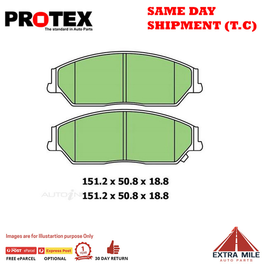 Ceramic Brake Pad Set Frnt For Toyota Camry 3.0 V6 (MCV36R) Ptl 05-06