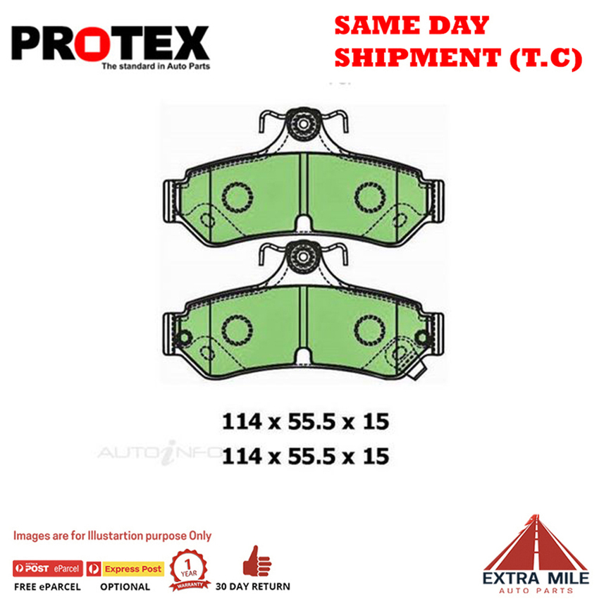 Ceramic Brake Pad Set Rear For Toyota Camry 3.0 V6 (MCV36R) Ptl 2005-2006