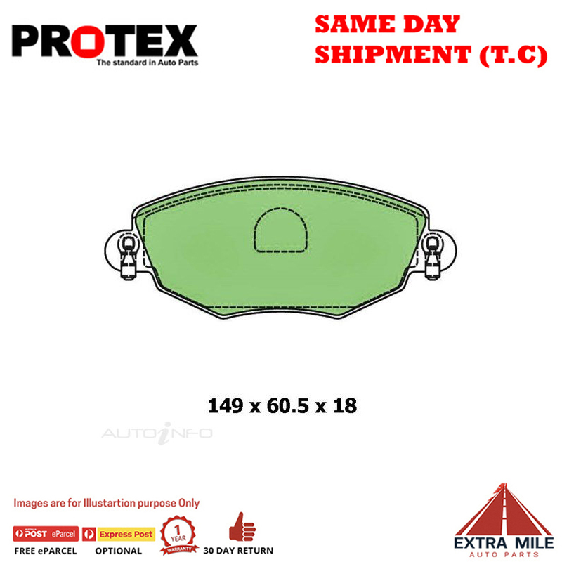 Ceramic Brake Pad Set Frnt For Jaguar X-TYPE CF1 3.0 V6 All-wheel Drive 01-09