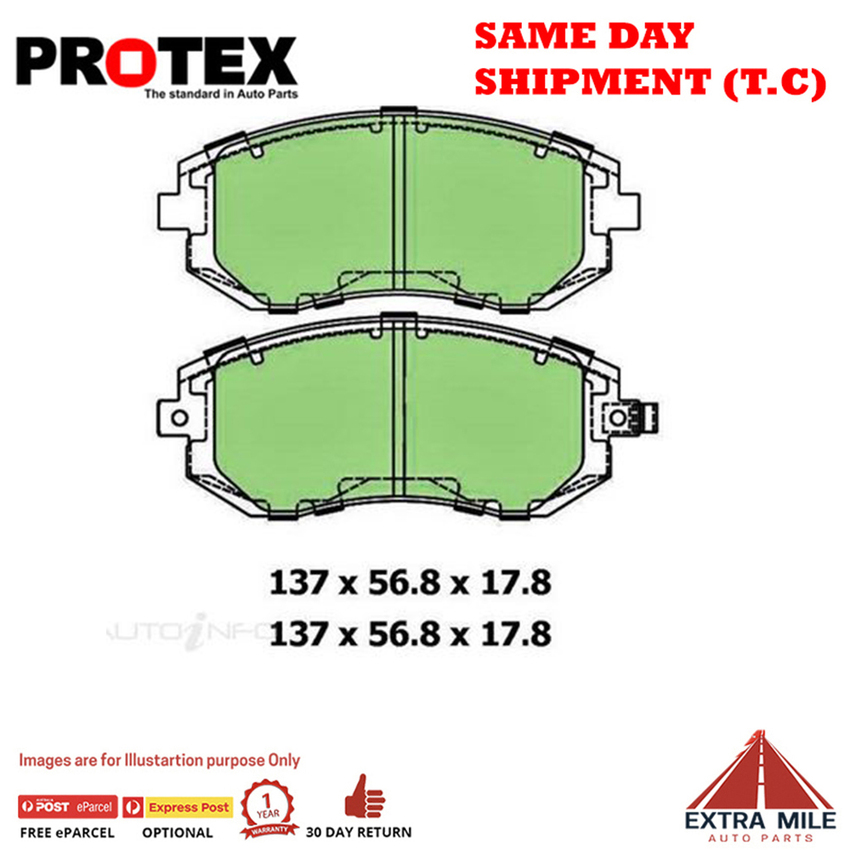 Ceramic Brake Pad Set Front For Subaru Impreza 2.0 GD Petrol 02-07