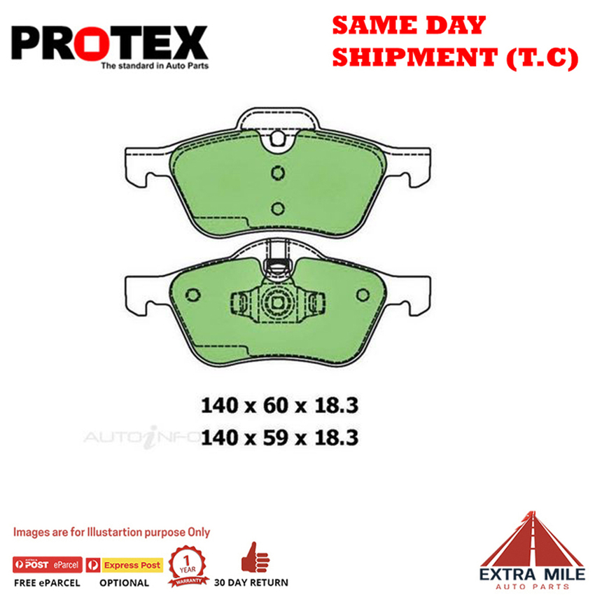Ceramic Brake Pad Set Front For Mini Cooper 1.6 (R52) Petrol 2004-2007