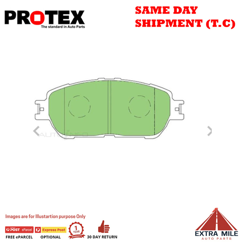 Ceramic Brake Pad Set Frnt For Toyota Tarago 2.4 Ptl 2000-2006