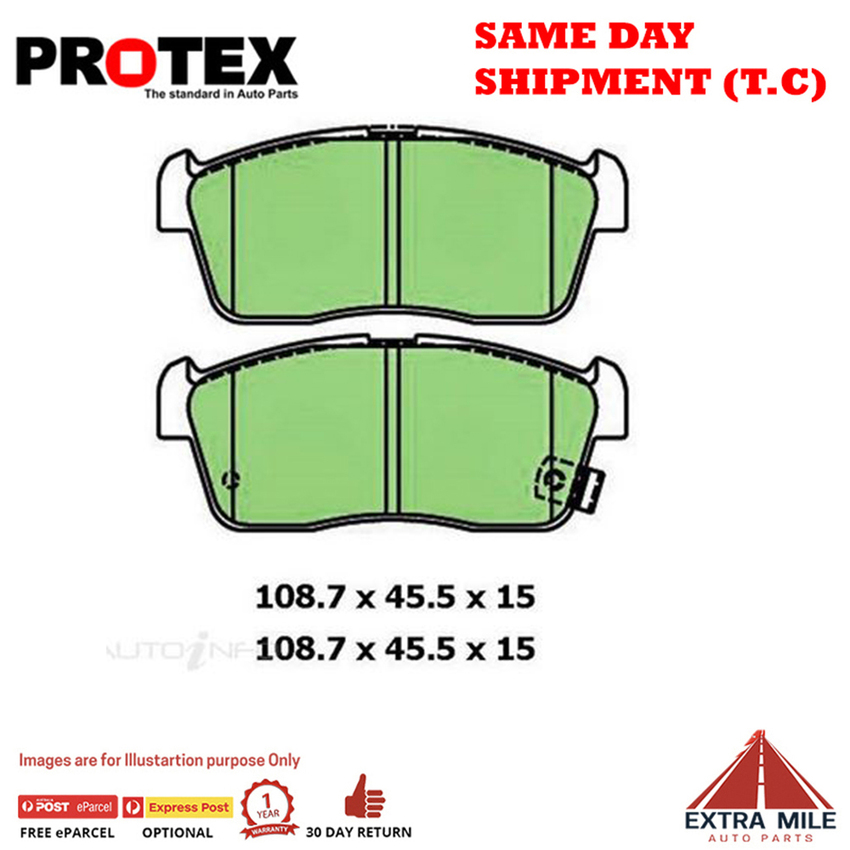 Ceramic Brake Pad Set Frnt For Suzuki Alto 1.0 (GF) Ptl 2009-2014