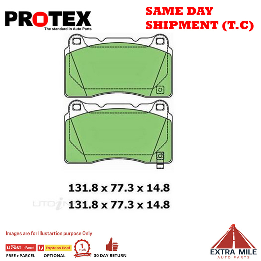 Ceramic Brake Pad Set Frnt For Holden Commodore VE 3.6 V6 D/Fuel LPG 07- 13