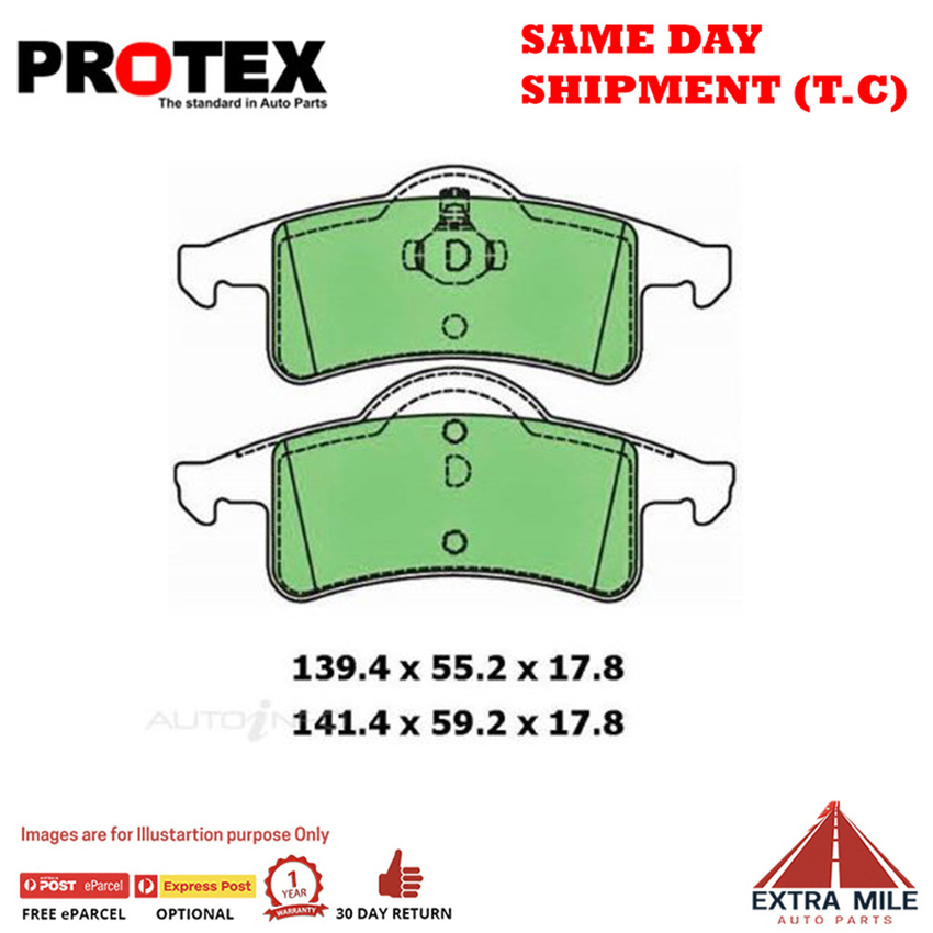 Blue Brake Pad Set Rear For Jeep Grand Cherokee 4.7 V8 (WG,WJ) Petrol 1999-00