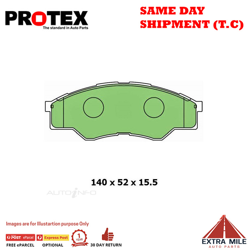 Ultra Ceramic Brake Pads Rear For Toyota Hilux N10 - N30 Series 2.7,3.0 D