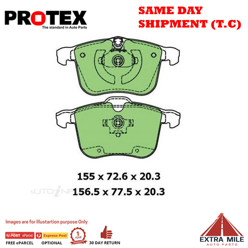 Ceramic Brake Pad Set Front For Holden Vectra 3.2 i (ZC) Petrol 2002-2006