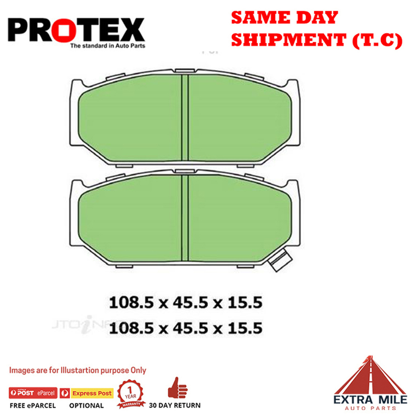 Ceramic Brake Pad Set Front For Suzuki Swift 1.5 (RS415) Ptl 2005-2011