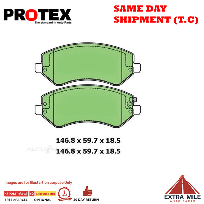 Ceramic Brake Pad Set Front For Jeep Cherokee 3.7 KJ Petrol 2004-2008