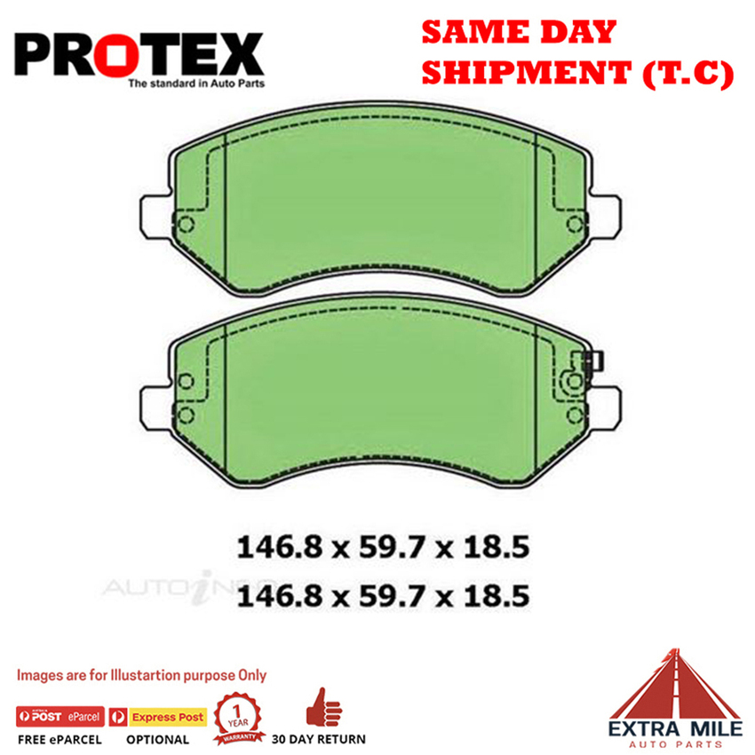 4WD Brake Pad Front Set For Jeep Cherokee 2.8 CRD 4x4 (KJ) 2002-2008