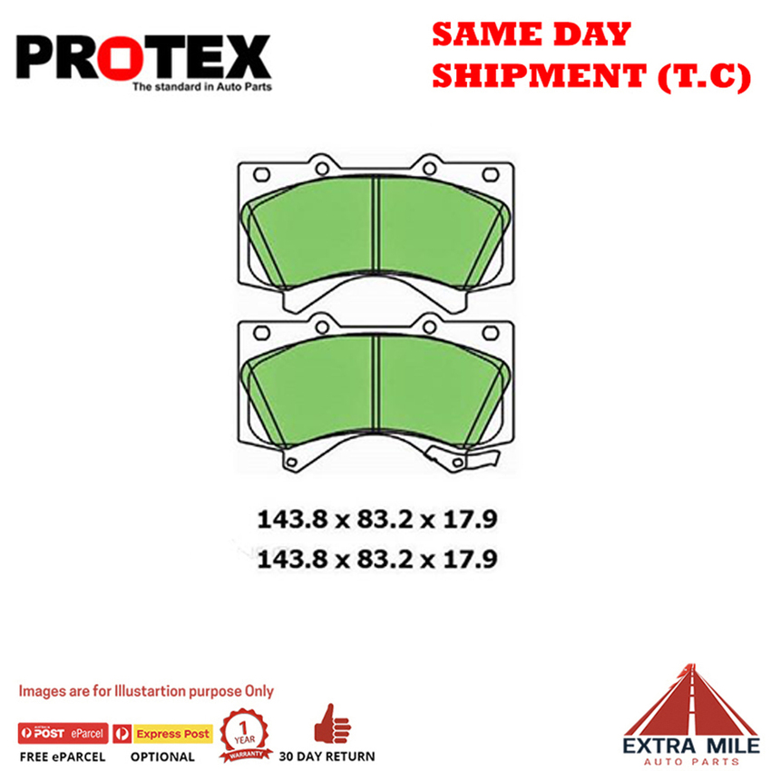 4WD Brake Pad Front Set For Toyota LandCruiser 200 Series