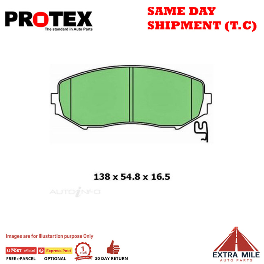 Ceramic Brake Pad Set Frnt For Suzuki Grand Vitara 2.7L (JB) Petrol 05-08