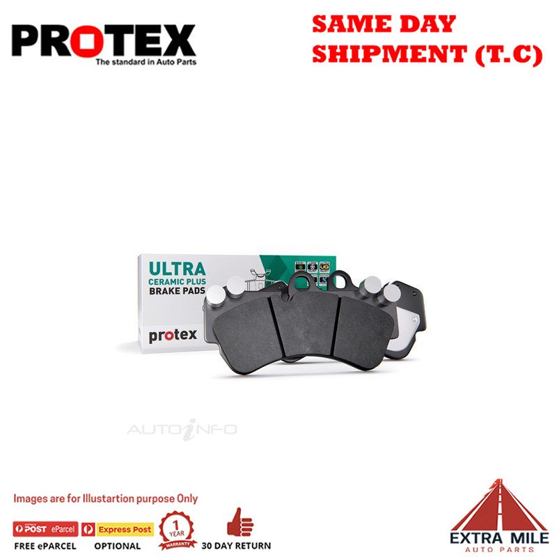 PTX Ceramic Plus Brake Pad Set Rear For Mazda CX-7 2.2 MZR-CD AWD (ER) Dsl 09-19