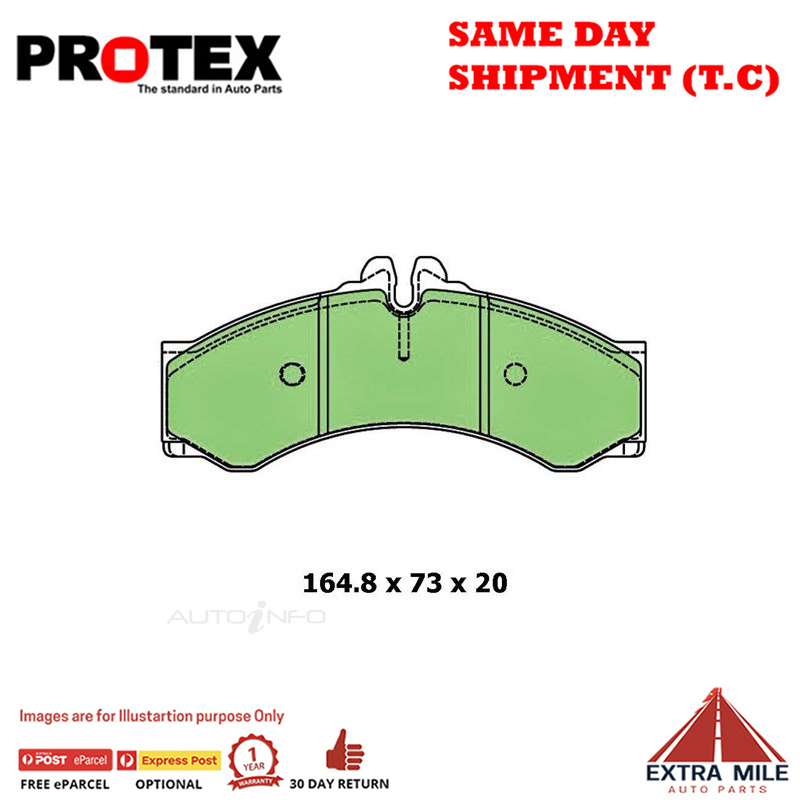 Ceramic Brake Pad Set Frnt For Mercedes-Benz SPRINTER 3-t 903 316 CDI 2.7