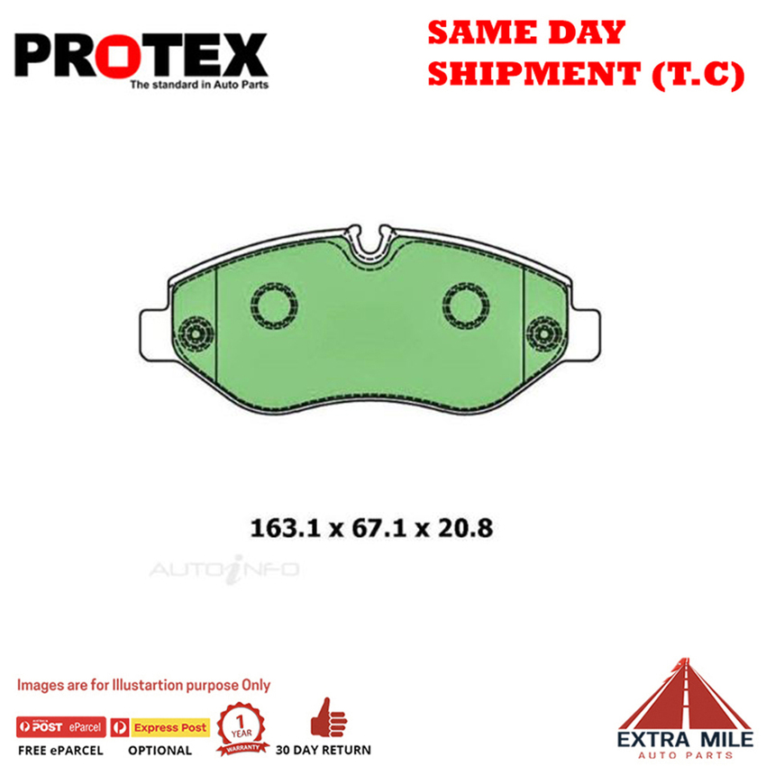 Ceramic Brake Pad Set Frnt For Mercedes- Benz Viano 2.2 CDI W639 03- 14
