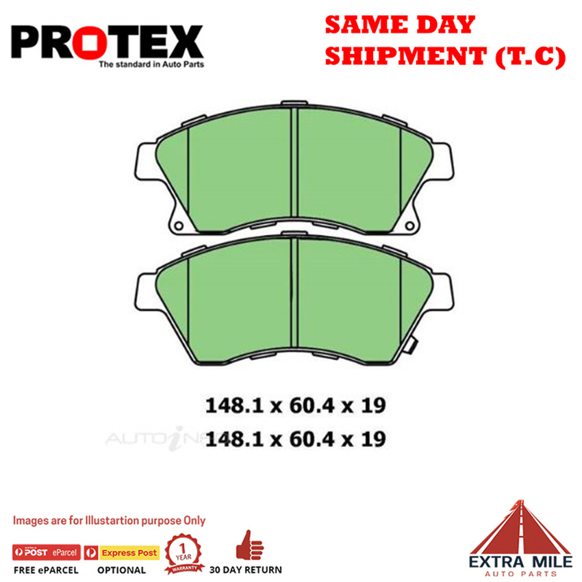 Ceramic Brake Pad Set Frnt For Holden Astra 1.6 GTC Sport PJ Ptl 14-16