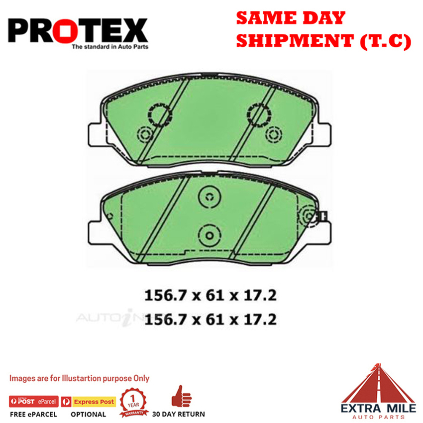 Ceramic Brake Pad Set Frnt For Hyundai Santa Fe 2.2 CRDi (DM) Diesel 2012-15