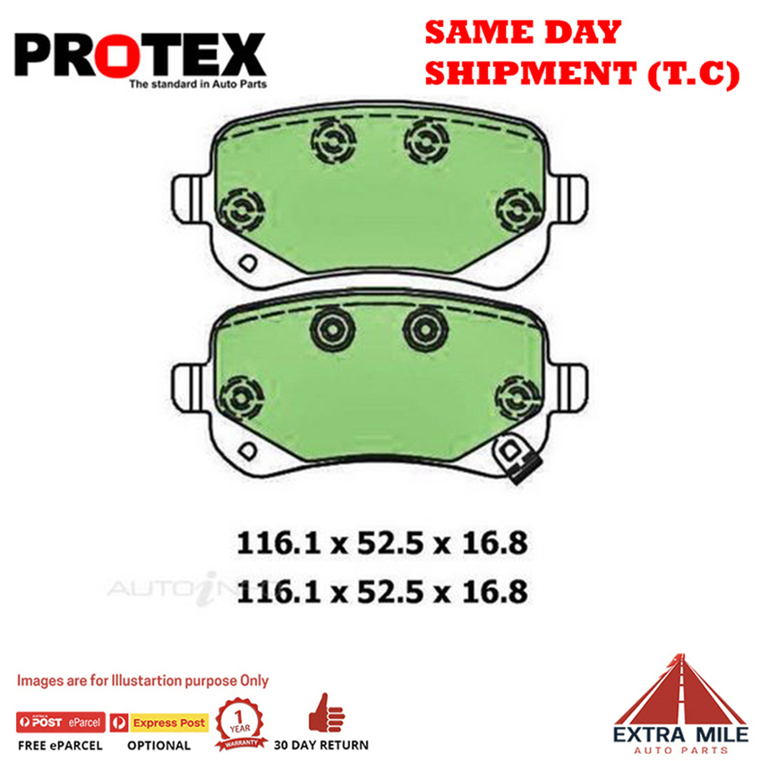 4WD Brake Pad Rear Set For Dodge Journey 3.6 Petrol 2012-2019